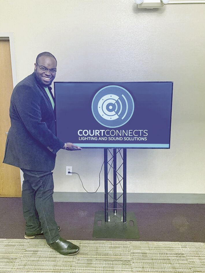 Courtland Thomas w/monitor
